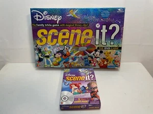 Disney Scene it 2004 1st Edition DVD Game and add on Game Pack Pixar Screenlife - Picture 1 of 23