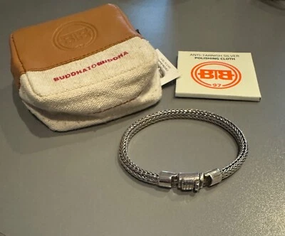 Buddha to Buddha Ellen XS silver bracelet 19cm - Bild 1 von 4