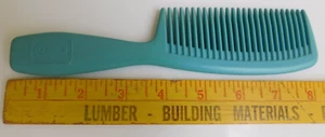 AVON Aqua Seahorse 8” Comb with Handle Long Wet Hair Detangling 1970’s Vintage - Picture 1 of 4