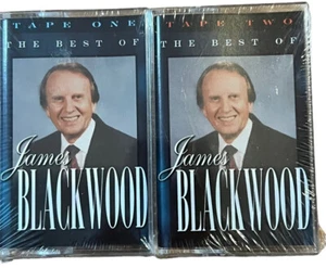 James Blackwood Dual (2) Cassette The Best Of James Blackwood Rare Sealed New - Picture 1 of 3