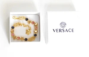 Versace Greca Bracelet with Crystals - Picture 1 of 24