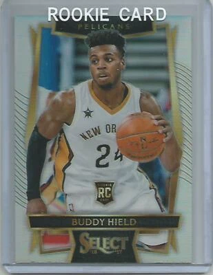 BUDDY HIELD RC 2016-17 PRIZM SELECT HOLO SILVER REFRACTOR #1 SACRAMENTO KINGS - Image 1 of 2