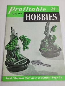 Profitable Hobbies Magazine from April 1950 Interesting Ads - Imagen 1 de 4