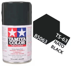 TS-63 NATO Black Lacquer Paint 100ml - Picture 1 of 2