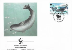 Ross Seal Ommatophoca Rossii Nature British Antarctic Territory FDC 1992 - Picture 1 of 1