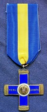 CROCE COMMEMORATIVA PRIMA I^ ARMATA GUERRA MONDIALE 1915/18 VARIANTE POZZI RARA!