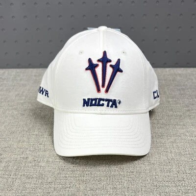 Nike x Drake NOCTA Souvenir Cactus Cap Hat White Blue Red Adjustable DX6539-133 - Image 1 of 4