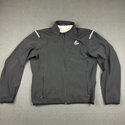 Fieldsheer Jacket Mens Large Black RainGuard Soft Shell Repellant Motorcycle Zip - Image 1 of 4