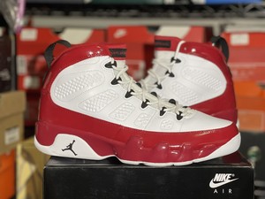 Air Jordan 9 Negro/Blanco-Varsity Rojo para Hombres