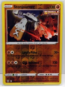 2020 Pokemon TCG Sword & Shield Battle Styles Stonjourner Reverse Holo 084/163 - Picture 1 of 1