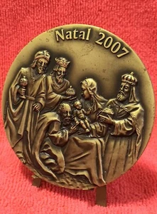 Beautiful  Bronze medal, Christmas 2007... - Bild 1 von 4