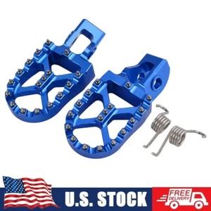 57mm Billet Foot Pegs Footrests For Husqvarna TX125 TX300 TX300i 2017-2021 2022 - Bild 1 von 4