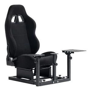 Marada Flugsimulator Cockpit mit Sitz Fit Thrustmaster A10C Logitech X52 PRO - Picture 1 of 24
