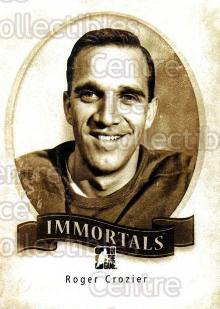 2013-14 Between the Pipes Immortals #39 Roger Crozier - Image 1 of 1