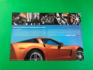 2007 CORVETTE ZO6 CHEVROLET ORIGINAL VINTAGE PRINT AD ADVERTISEMENT PRINTED - Picture 1 of 1