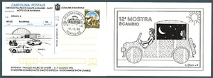 ITALIA - 1996 - Ravenna XII Mostra Scambio Auto Moto d'Epoca L.750 Castello Itri - Picture 1 of 1
