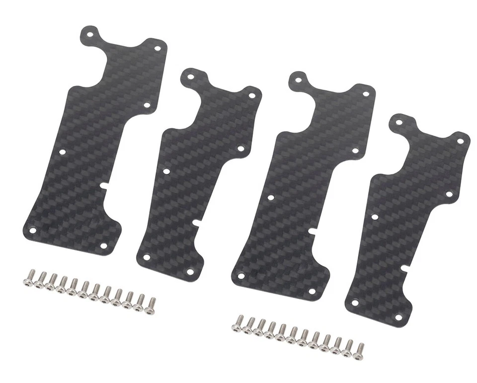 Composite CF Suspension Arm Covers for Traxxas 1/8 Sledge 4WD  9633 9634 - Image 1 of 1