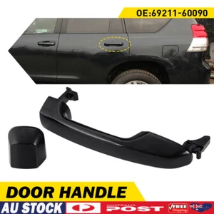 1x Rear LH or RH Outer Door Handle for Toyota Prado J150 Series 2009-2020 Black - Picture 1 of 13