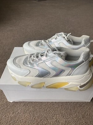 SNEAKERS OVYE BY CRISTINA LUCCHI BIANCO/METALLIZZATO Tg 7 MAE IN ITALIA - Immagine 1 di 4