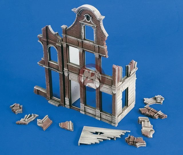 Verlinden 1/48 Ruined 3-Story Building Sections [Resin Diorama Model] 2248 - Image 1 of 1