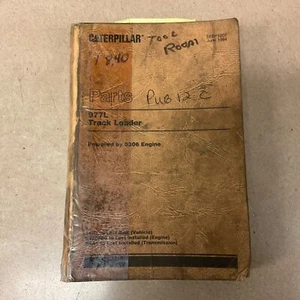 CAT Caterpillar 977L TEILE HANDBUCH KATALOG LISTE KETTENLADER sn 14X1-LAST - Bild 1 von 4