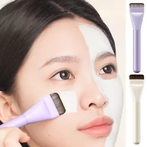 Fluffy Flat Foundation Brush Ultra-Thin Precision Tools for Cream Liquid Makeup - Picture 1 of 21