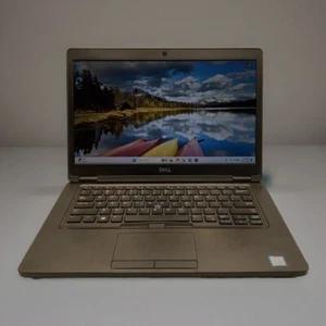 Dell LATITUDE 5490 14" Core i5-8350U @ 1,70 GHz 8 GB RAM 256 GB Windows 11 Pro. - Foto 1 di 9