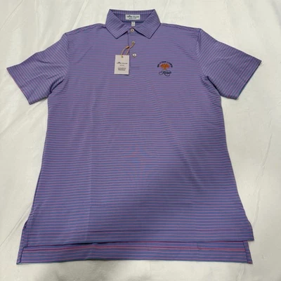 Polo Peter Millar Crown Sport The Ocean Course para hombre talla pequeña nuevo con etiquetas $119 Foto 1 de 4