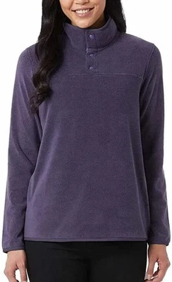 NUEVO 32 Degrees Para Mujer XXL Pullover A Presión Ártico Polar Elastizado Cómodo Suave Foto 1 de 4