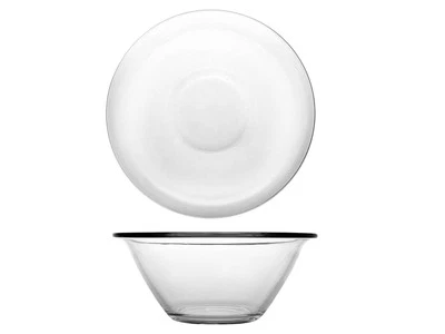 Bekinox Insalatiera Rotondo Vetro Trasparente 1 pz, diametro 26 cm  - Immagine 1 di 3