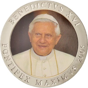 [#99133] Vatikan, Medal, Benoit XVI, STGL, Copper Plated Silver - Zdjęcie 1 z 2