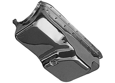 Trans-Dapt Oil Pan Steel Chrome Plated 4 qt. Fits Chrysler Dodge 273/318/340 Foto 1 de 3