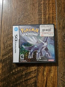 Pokémon Diamond Version (Nintendo DS) CASE & MANUAL Only No Game - Authentic - Picture 1 of 3