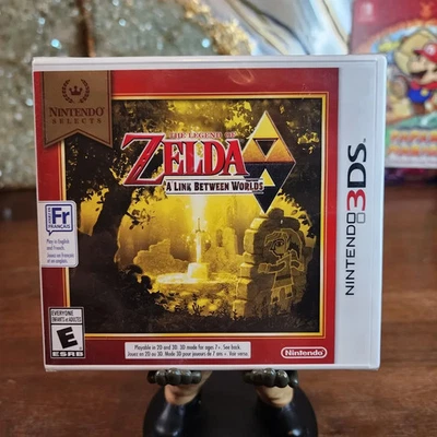 Nintendo 3DS The Legend Of Zelda A Link Between Worlds Nintendo Selects  Sealed - Image 1 of 3