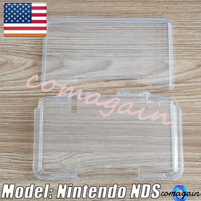 TPU Soft Case Protective Cover For Nintendo NDS Dual Screen fat DS Clear White - Image 1 of 4