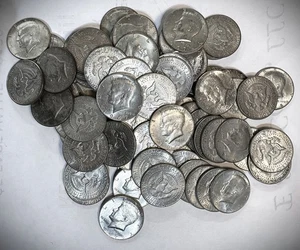 40 Percent Silver Halves; 90 of Them. Six Percent Below Spot - Picture 1 of 2