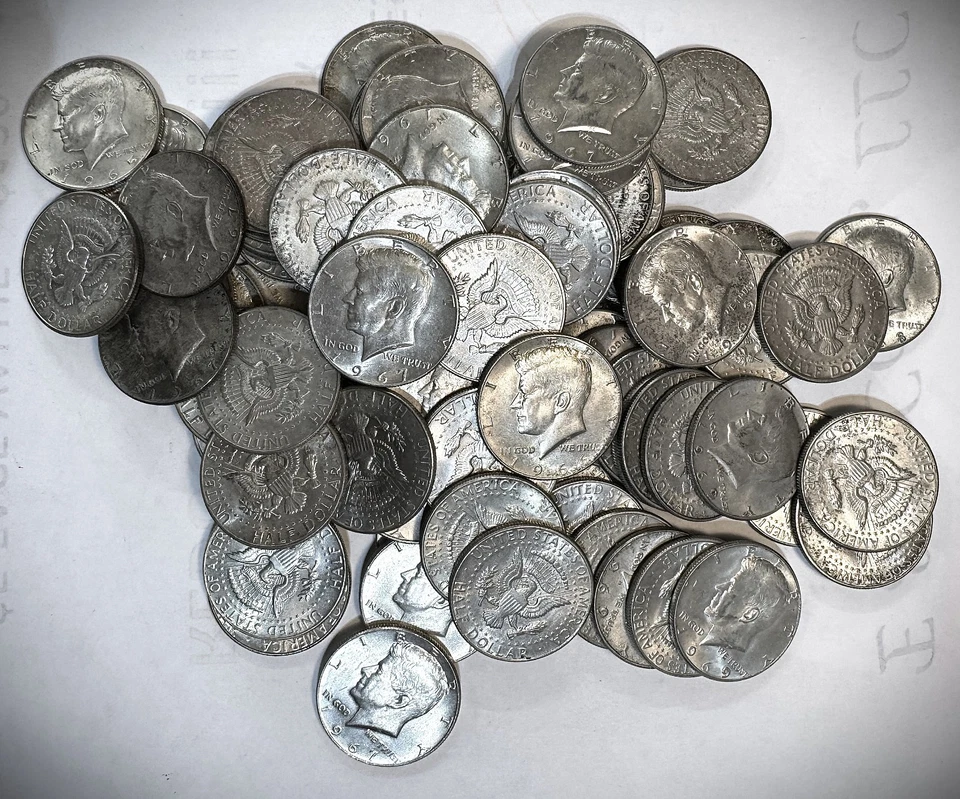 40 Percent Silver Halves; 90 of Them. Six Percent Below Spot - Image 1 of 2