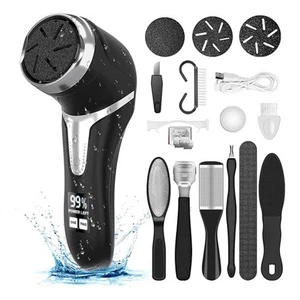 Removedor de Callos Profesional Eléctrico, Impermeable con Aspiradora y Pantalla LCD - Imagen 1 de 8