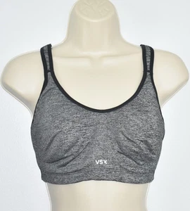 Victoria’s Secret VSX Heather Gray Underwired Non Padded Sports Bra Size (38C) - Picture 1 of 7