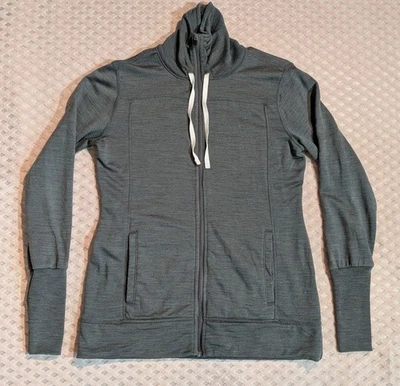 IBEX Women's Merino Wool Full Zip Jacket Size Small - Image 1 of 4