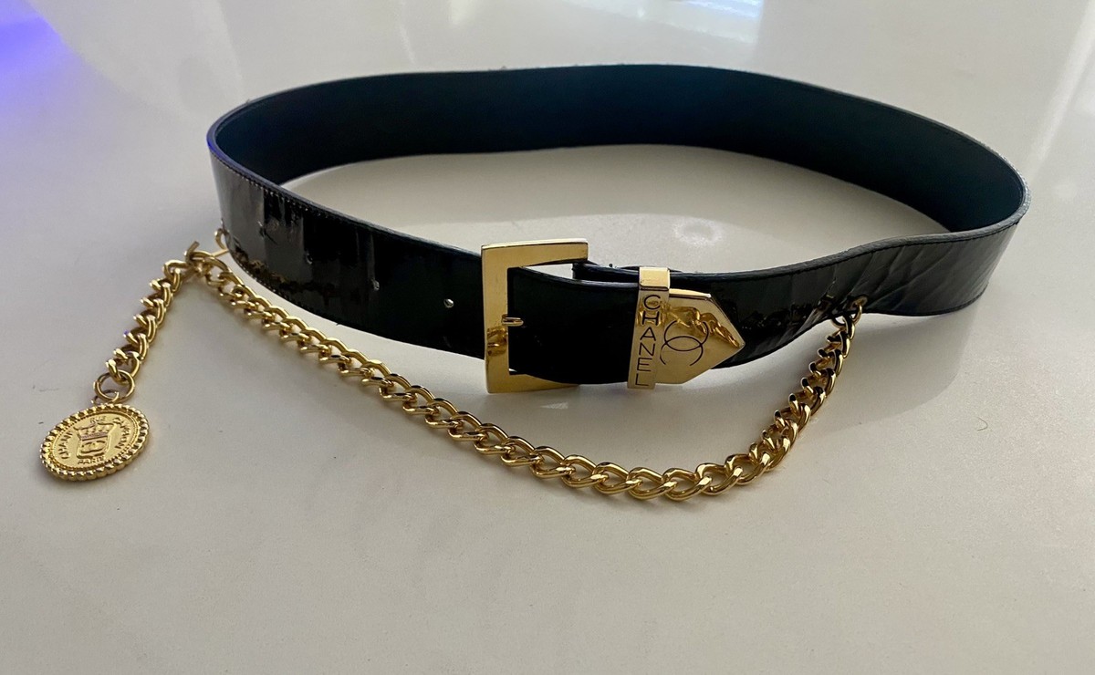 CHANEL Women's Patent Leather Belt for sale | eBay