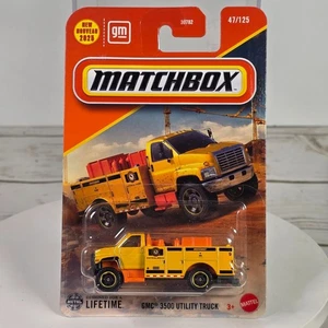 Matchbox 2023 GMC 3500 Utility Truck 47/125 Die-Cast Model - Picture 1 of 17
