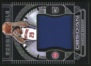 2023-24 Panini Obsidian Unbreakable Memorabilia #17 Marcus Sasser Jersey /249 - Picture 1 of 2