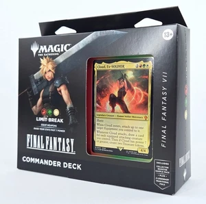 Magic The Gathering Final Fantasy VII 7 Commander Deck Limit Break Cloud Sealed - Bild 1 von 4