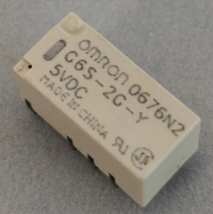 500 X NEW G6S-2G-Y DC5 / G6S2GYDC5 Omron Relay - Picture 1 of 3