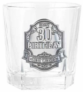 270204 30TH BIRTHDAY BEST WISHES SPIRIT WITH BADGE IN GIFT BOX 210ML - Picture 1 of 1