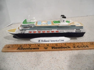 Holland America Line MS Amsterdam Model 9.5" Replica Souvenir Cruise Ship Resin - Picture 1 of 9
