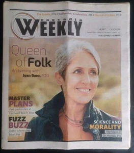 2014 CASCADIA WEEKLY JOAN BAEZ ON COVER QUEEN OF FOLK 05030 - Imagen 1 de 24