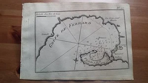 1817 Allezard: Portolano Baia Golfo Portoferraio "Golfe de Ferraro" Isola d'Elba - Picture 1 of 1