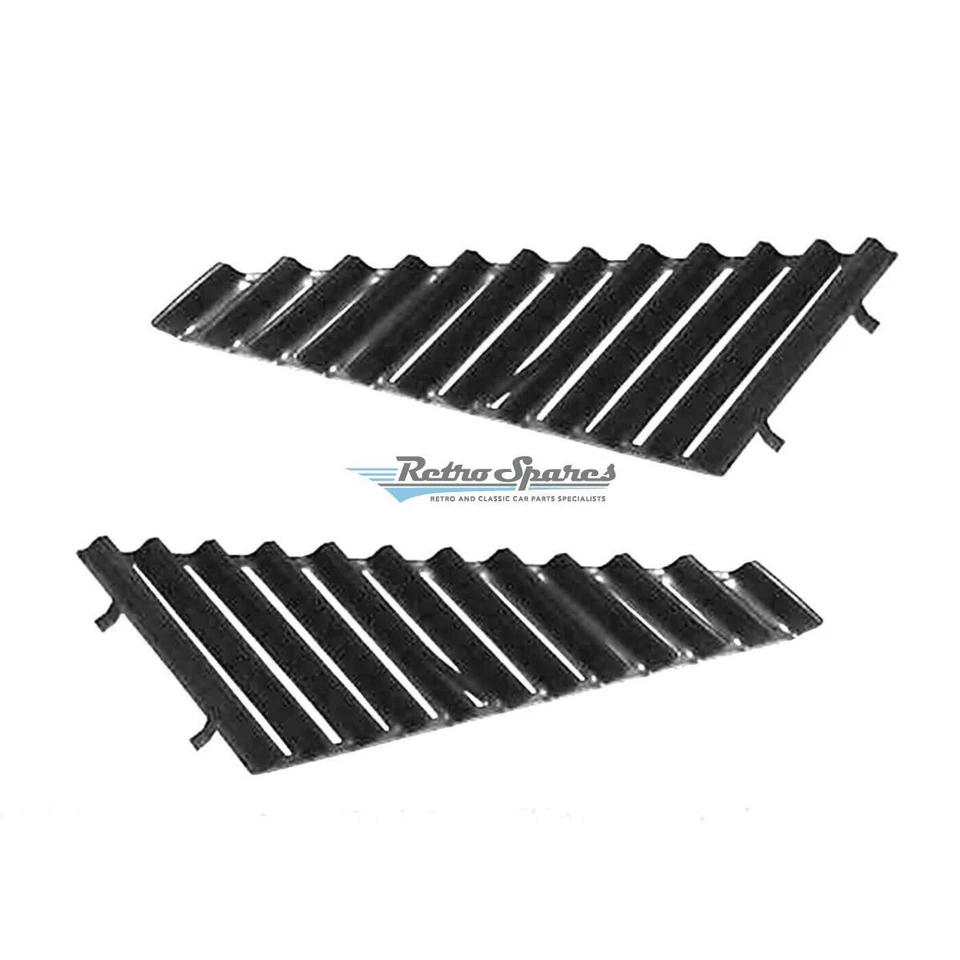 BLACK VENETIAN BLIND AUTO SHADES HORIZONTAL QUARTER SIDES PAIR FOR HOLDEN COM - image 1 of 1